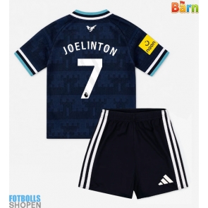 Billiga Newcastle United Joelinton #7 Bortatröja Barn 2026-27 Kortärmad (+ Korta byxor)